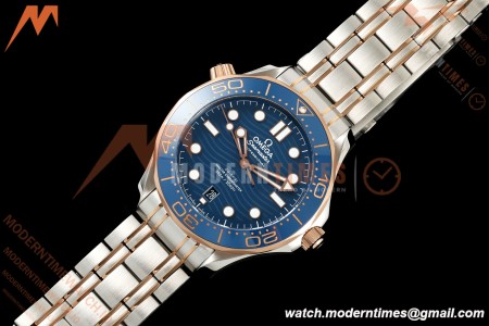 Omega - Seamaster Diver 300m 42mm SS/RG Blue Ceramic Blue Dial ORF OR8800