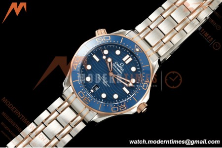 Omega - Seamaster Diver 300m 42mm SS/RG Blue Ceramic Blue Dial ORF OR8800