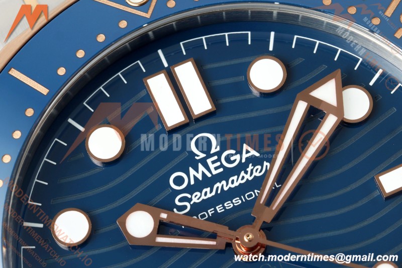 Omega - Seamaster Diver 300m 42mm SS/RG Blue Ceramic Blue Dial ORF OR8800