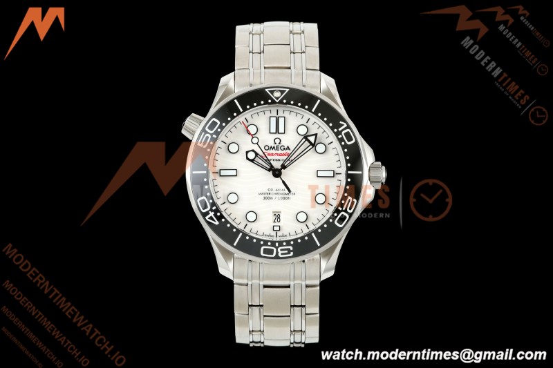 Omega - Seamaster Diver 300m 42mm SS Black Ceramic White Dial ORF OR8800