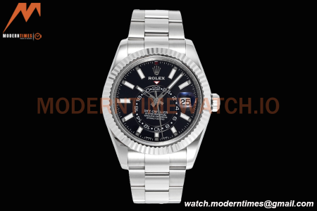 Rolex - Skydweller 42mm 326934 Oyster SS/SS Black ZF A2824