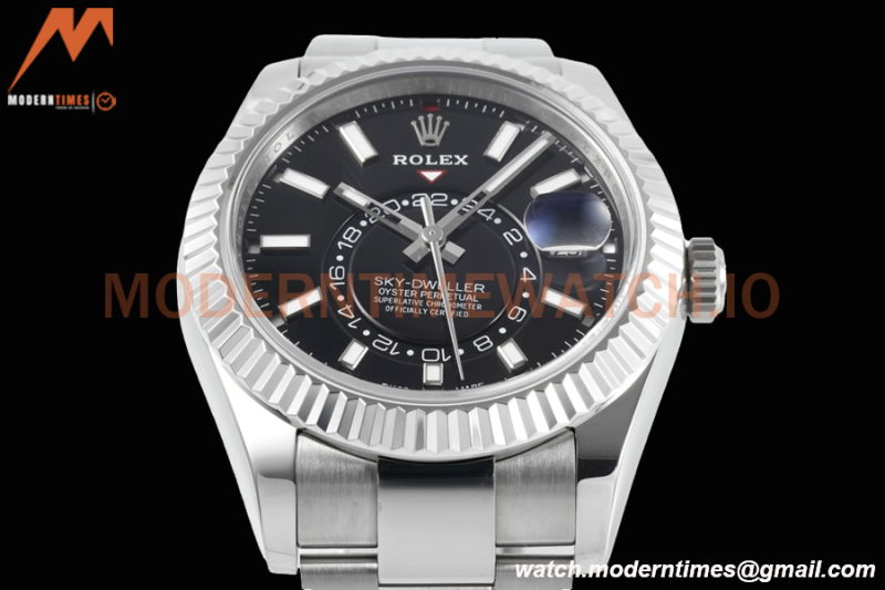 Rolex - Skydweller 42mm 326934 Oyster SS/SS Black ZF A2824