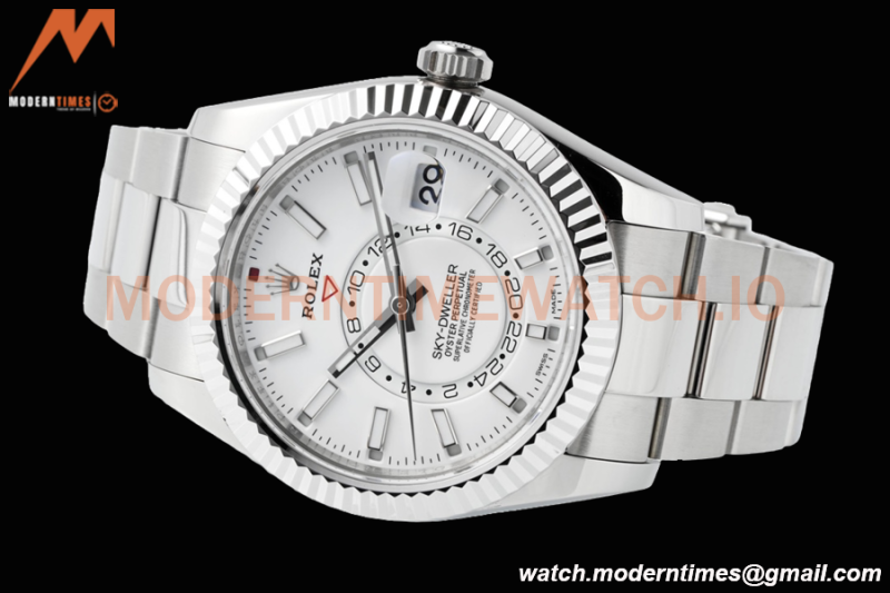 Rolex - Skydweller 42mm 326934 Oyster SS/SS White ZF A2824