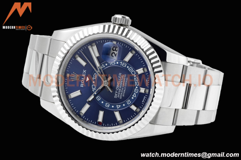 Rolex - Skydweller 42mm 326934 Oyster SS/SS Blue ZF A2824