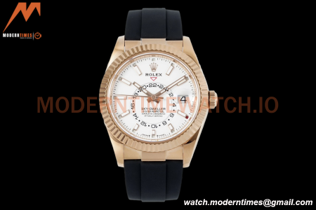 Rolex - Skydweller 42mm 336235 Gain Weight RG/RU White ZF V2 A2824