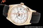 Rolex - Skydweller 42mm 336235 Gain Weight RG/RU White ZF V2 A2824