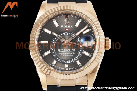 Rolex - Skydweller 42mm 336235 Gain Weight RG/RU Grey ZF V2 A2824