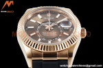 Rolex - Skydweller 42mm 336235 Gain Weight RG/RU Brown ZF V2 A2824