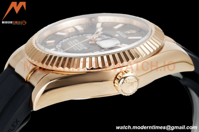 Rolex - Skydweller 42mm 336235 Gain Weight RG/RU Brown ZF V2 A2824
