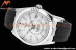 Rolex - Skydweller 42mm 336239 Gain Weight SS/RU White ZF V2 A2824