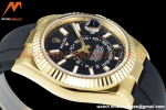 Rolex - Skydweller 42mm 336238 Gain Weight YG/RU Black ZF V2 A2824