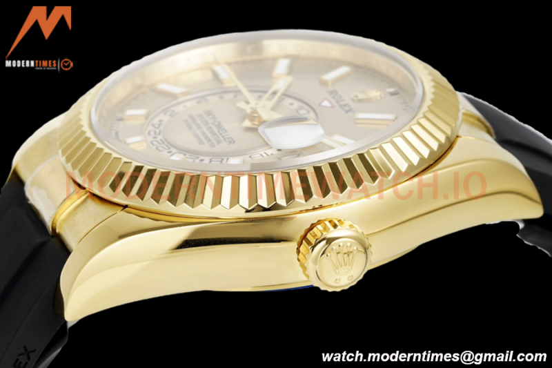 Rolex - Skydweller 42mm 336238 Gain Weight YG/RU Champ ZF V2 A2824