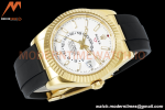 Rolex - Skydweller 42mm 336238 Gain Weight YG/RU White ZF V2 A2824