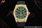 Rolex - 2025 Skydweller 336238 YG/RU Green Noob V2 A9002