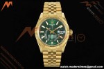 Rolex - 2025 Skydweller 336938 Jubilee YG/YG Green Noob V2 A9002