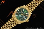 Rolex - 2025 Skydweller 336938 Jubilee YG/YG Green Noob V2 A9002