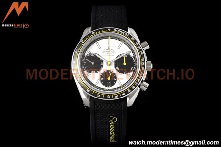 Omega - Speedmaster Racing Co-Axial Chrono 40mm SS/RU Wht/Blk HRF Cal.3330