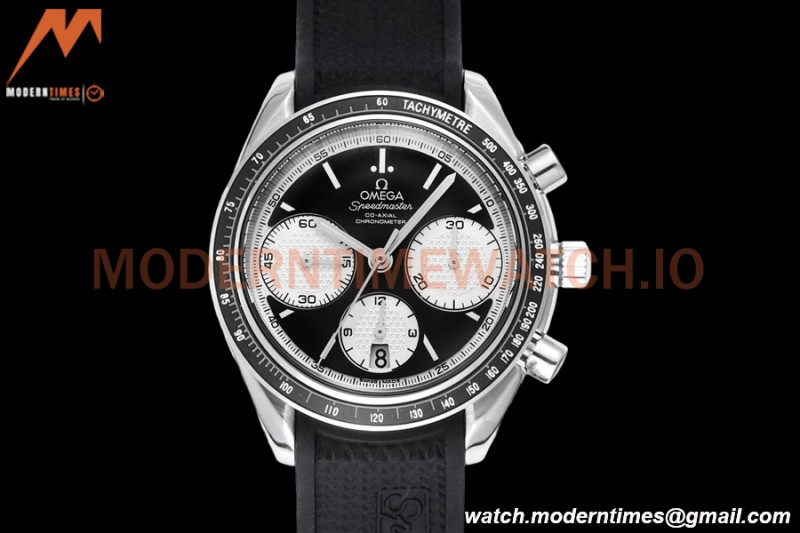 Omega - Speedmaster Racing Co-Axial Chrono 40mm SS/RU Blk/Wht HRF Cal.3330