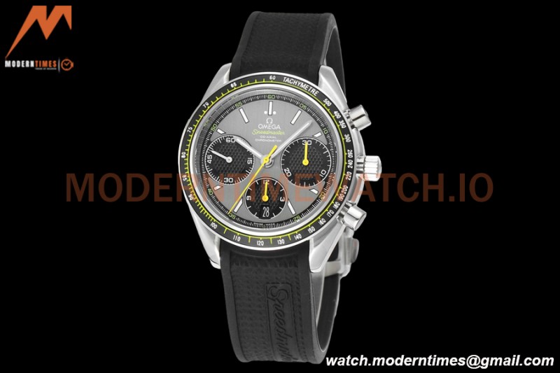 Omega - Speedmaster Racing Co-Axial Chrono 40mm SS/RU Grey/Blk HRF Cal.3330