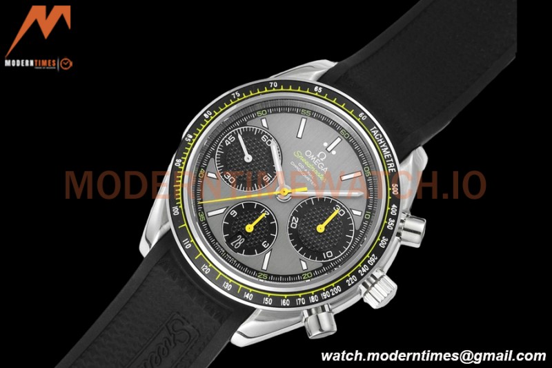 Omega - Speedmaster Racing Co-Axial Chrono 40mm SS/RU Grey/Blk HRF Cal.3330