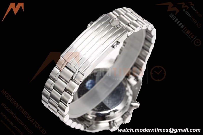 Omega - Speedmaster “Silver Snoopy Award” 50th Anniversary 42mm SS/NY Wht/Blue OSF V2 Cal.3861