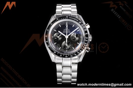 Omega - Speedmaster Moonwatch 44mm SS/SS Black TVSF A9300 | 오메가 - 스피드마스터 문워치 44mm SS/SS 블랙 TVSF A9300