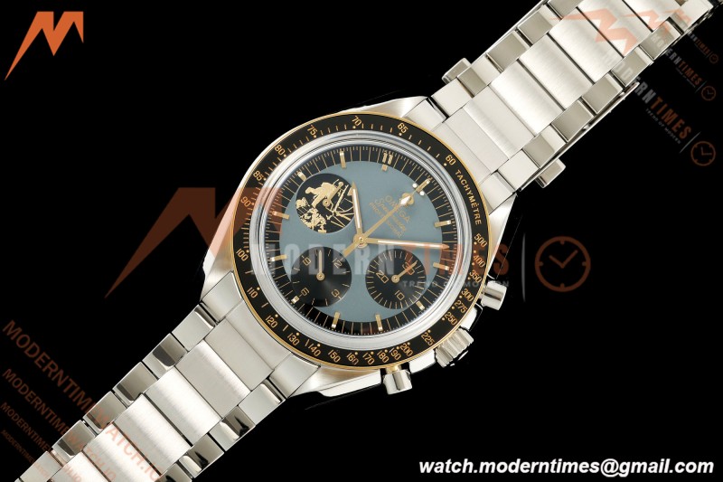 Omega - Speedmaster Apollo 11 50th Anniversary 42mm SS/SS Grey Dial OMF Cal. 3861 Mod | 오메가 - 스피드마스터 아폴로 11 50주년 기념 42mm SS/SS 그레이 다이얼 OMF Cal. 3861 Mod