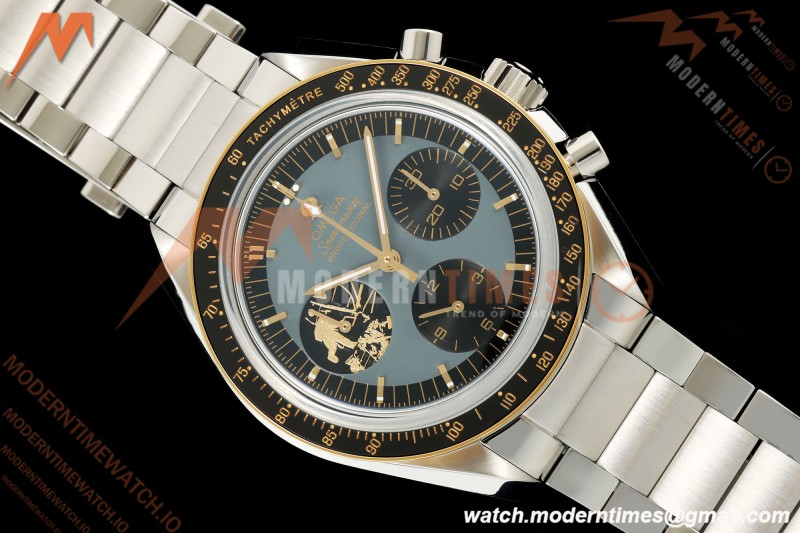 Omega - Speedmaster Apollo 11 50th Anniversary 42mm SS/SS Grey Dial OMF Cal. 3861 Mod | 오메가 - 스피드마스터 아폴로 11 50주년 기념 42mm SS/SS 그레이 다이얼 OMF Cal. 3861 Mod