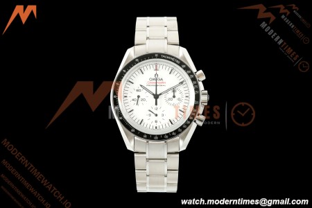 Omega - Speedmaster Moonwatch 42mm SS/SS White Dial OMF Cal. 3861 Mod