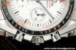 Omega - Speedmaster Moonwatch 42mm SS/SS White Dial OMF Cal. 3861 Mod