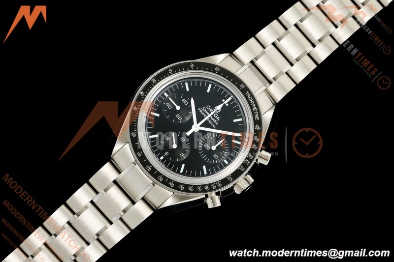 Omega - Speedmaster Moonwatch 42mm SS/SS Black Dial OMF Cal. 3861 Mod