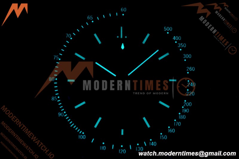 Omega - Speedmaster Dark Side of the Moon Apollo 8 44.25mm CER/RU Moon Surface Skeleton Dial BLSF Cal. 3869 Mod