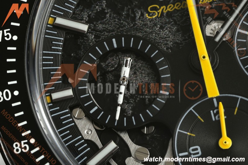 Omega - Speedmaster Dark Side of the Moon Apollo 8 44.25mm CER/RU Moon Surface Skeleton Dial BLSF Cal. 3869 Mod