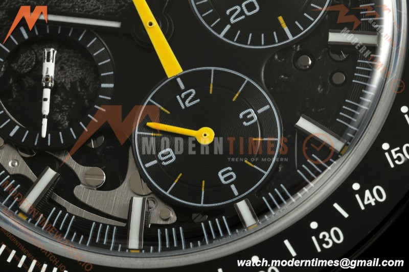 Omega - Speedmaster Dark Side of the Moon Apollo 8 44.25mm CER/RU Moon Surface Skeleton Dial BLSF Cal. 3869 Mod