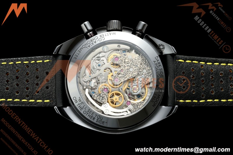 Omega - Speedmaster Dark Side of the Moon Apollo 8 44.25mm CER/RU Moon Surface Skeleton Dial BLSF Cal. 3869 Mod