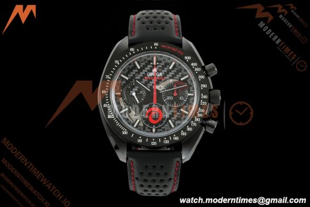 Omega - Speedmaster Dark Side of the Moon Team Alinghi 44.25mm CER/RU Carbon Fiber Skeleton Dial BLSF Cal. 1865 Mod