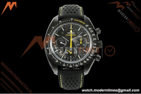 Omega - Speedmaster Dark Side of the Moon Apollo 8 44.25mm CER/RU Moon Surface Skeleton Dial BLSF Cal. 1869 Mod