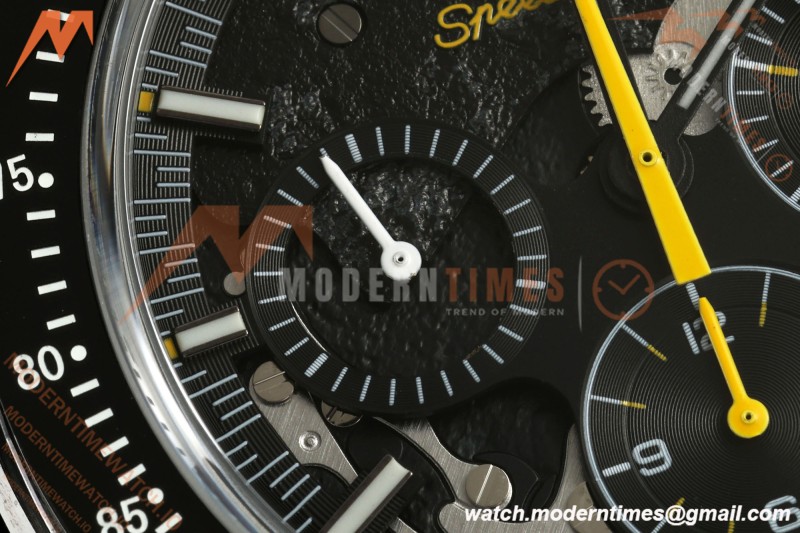 Omega - Speedmaster Dark Side of the Moon Apollo 8 44.25mm CER/RU Moon Surface Skeleton Dial BLSF Cal. 1869 Mod