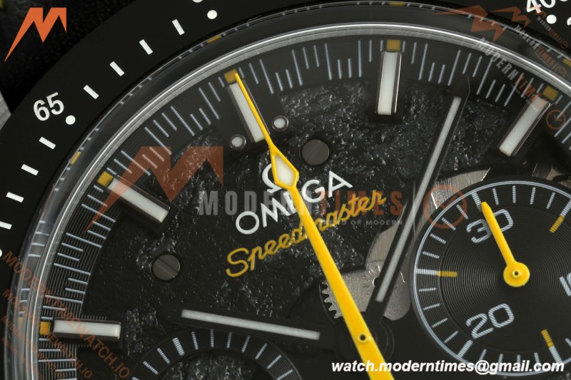 Omega - Speedmaster Dark Side of the Moon Apollo 8 44.25mm CER/RU Moon Surface Skeleton Dial BLSF Cal. 1869 Mod
