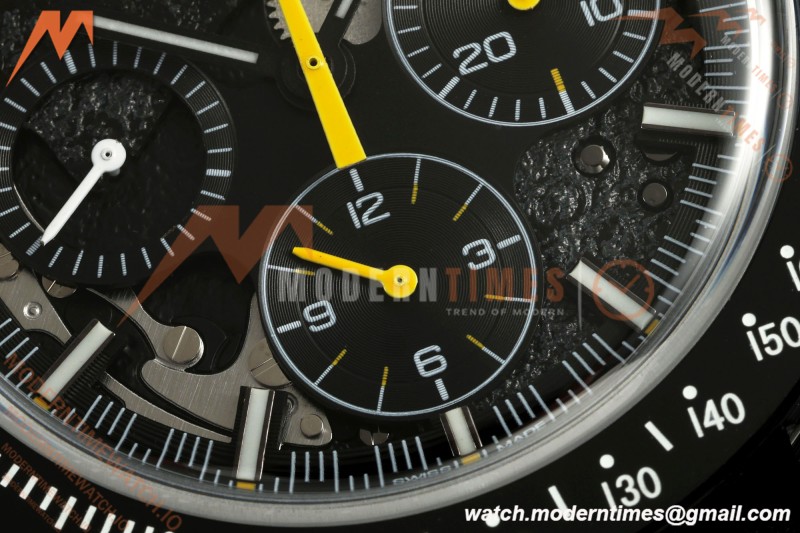 Omega - Speedmaster Dark Side of the Moon Apollo 8 44.25mm CER/RU Moon Surface Skeleton Dial BLSF Cal. 1869 Mod