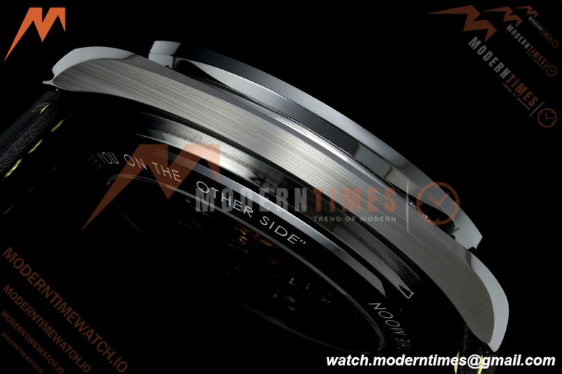 Omega - Speedmaster Dark Side of the Moon Apollo 8 44.25mm CER/RU Moon Surface Skeleton Dial BLSF Cal. 1869 Mod
