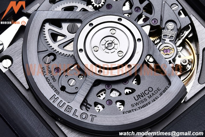 Hublot - Square Bang Unico 42mm Cer RG/RU Ske BBF A1280