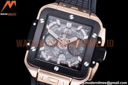 Hublot - Square Bang Unico 42mm Cer RG/RU Ske BBF A1280
