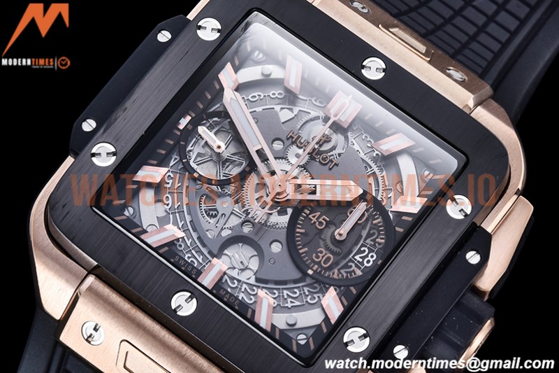 Hublot - Square Bang Unico 42mm Cer RG/RU Ske BBF A1280