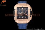 Hublot - Square Bang Unico 42mm Titanium RG/RU Blue Ske BBF A1280