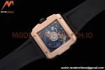 Hublot - Square Bang Unico 42mm Titanium RG/RU Blue Ske BBF A1280