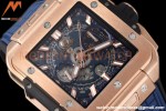 Hublot - Square Bang Unico 42mm Titanium RG/RU Blue Ske BBF A1280