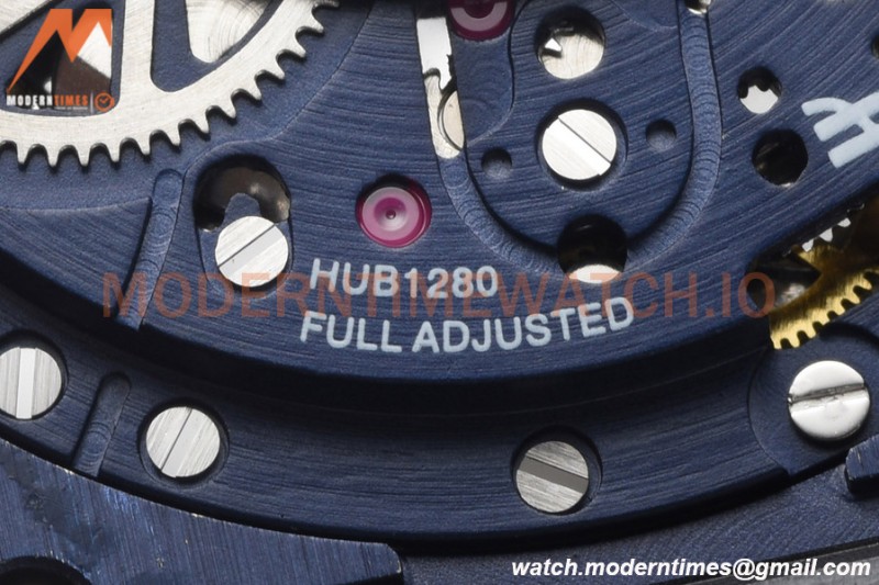 Hublot - Square Bang Unico 42mm Titanium Cer RG/RU Blue Ske BBF A1280