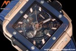 Hublot - Square Bang Unico 42mm Titanium Cer RG/RU Blue Ske BBF A1280