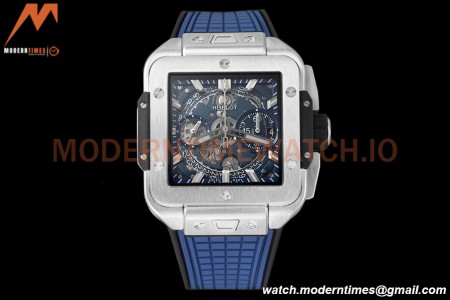 Hublot - Square Bang Unico 42mm Titanium TI/RU Blue Ske BBF A1280